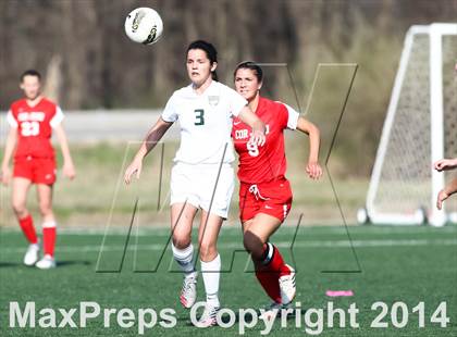 Thumbnail 3 in Cor Jesu Academy vs Pattonville (St. Louis Soccer Classic) photogallery.