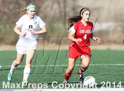 Thumbnail 2 in Cor Jesu Academy vs Pattonville (St. Louis Soccer Classic) photogallery.
