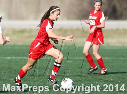 Thumbnail 2 in Cor Jesu Academy vs Pattonville (St. Louis Soccer Classic) photogallery.