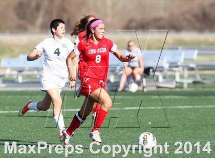 Thumbnail 1 in Cor Jesu Academy vs Pattonville (St. Louis Soccer Classic) photogallery.