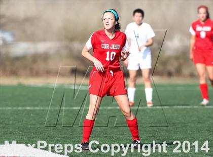 Thumbnail 3 in Cor Jesu Academy vs Pattonville (St. Louis Soccer Classic) photogallery.