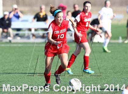 Thumbnail 3 in Cor Jesu Academy vs Pattonville (St. Louis Soccer Classic) photogallery.