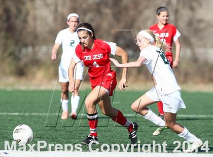 Thumbnail 2 in Cor Jesu Academy vs Pattonville (St. Louis Soccer Classic) photogallery.