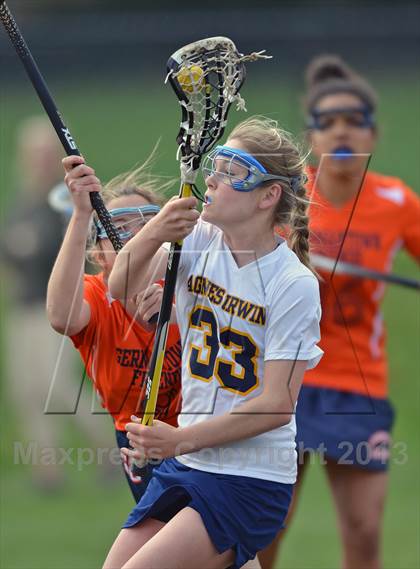 Thumbnail 2 in Germantown Friends vs Agnes Irwin (Checking for Cancer Classic) photogallery.