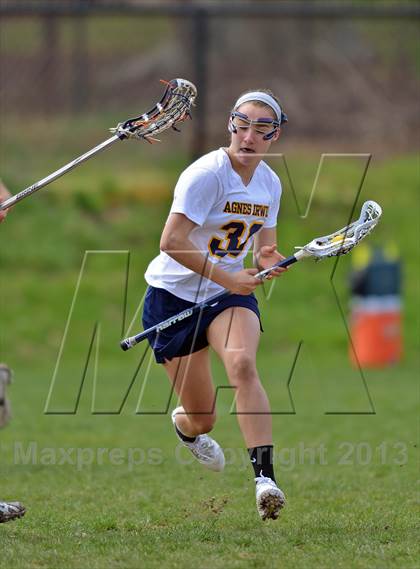 Thumbnail 2 in Germantown Friends vs Agnes Irwin (Checking for Cancer Classic) photogallery.