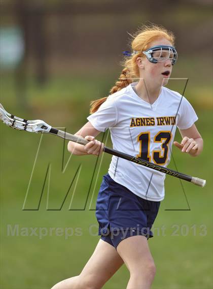 Thumbnail 3 in Germantown Friends vs Agnes Irwin (Checking for Cancer Classic) photogallery.