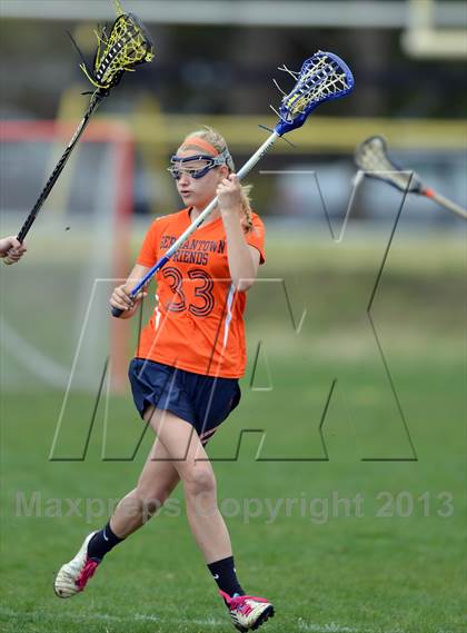Thumbnail 3 in Germantown Friends vs Agnes Irwin (Checking for Cancer Classic) photogallery.
