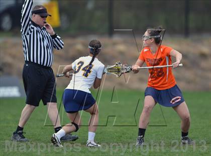 Thumbnail 3 in Germantown Friends vs Agnes Irwin (Checking for Cancer Classic) photogallery.