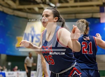 Thumbnail 3 in Cold Spring Harbor vs. Voorheesville (NYSPHSAA Class B State Semi-Finals) photogallery.
