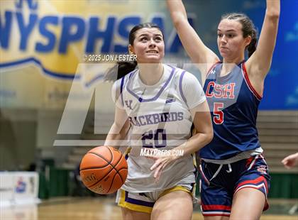 Thumbnail 2 in Cold Spring Harbor vs. Voorheesville (NYSPHSAA Class B State Semi-Finals) photogallery.
