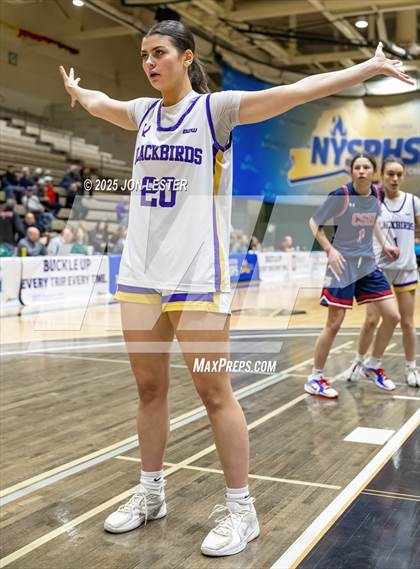 Thumbnail 3 in Cold Spring Harbor vs. Voorheesville (NYSPHSAA Class B State Semi-Finals) photogallery.