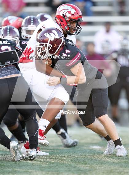 Thumbnail 3 in Wylie vs. Horn (UIL 6A Area Playoff) photogallery.
