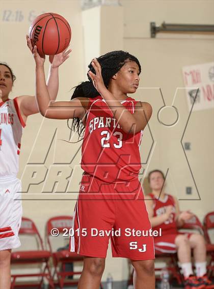 Thumbnail 2 in San Juan vs. Victory Christian (Viking Classic) photogallery.