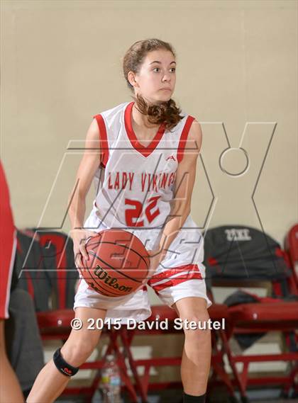 Thumbnail 2 in San Juan vs. Victory Christian (Viking Classic) photogallery.