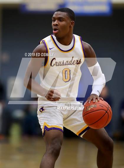 Thumbnail 2 in Archbishop Riordan vs. JSerra Catholic (Nor Cal Tip Off Classic) photogallery.
