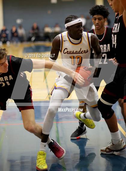 Thumbnail 1 in Archbishop Riordan vs. JSerra Catholic (Nor Cal Tip Off Classic) photogallery.