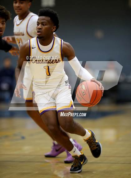 Thumbnail 2 in Archbishop Riordan vs. JSerra Catholic (Nor Cal Tip Off Classic) photogallery.