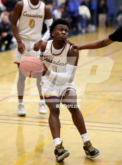 Thumbnail 3 in Archbishop Riordan vs. JSerra Catholic (Nor Cal Tip Off Classic) photogallery.