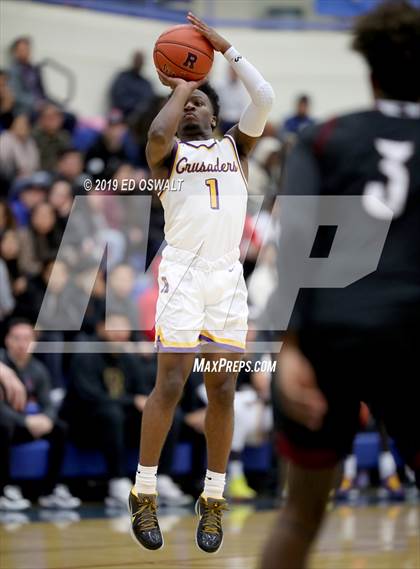 Thumbnail 3 in Archbishop Riordan vs. JSerra Catholic (Nor Cal Tip Off Classic) photogallery.