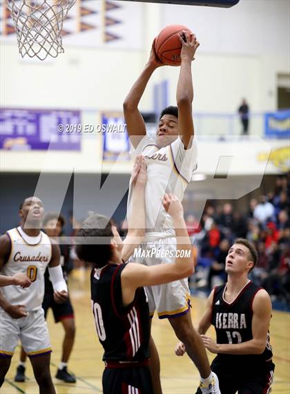 Thumbnail 1 in Archbishop Riordan vs. JSerra Catholic (Nor Cal Tip Off Classic) photogallery.