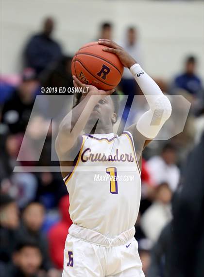Thumbnail 2 in Archbishop Riordan vs. JSerra Catholic (Nor Cal Tip Off Classic) photogallery.