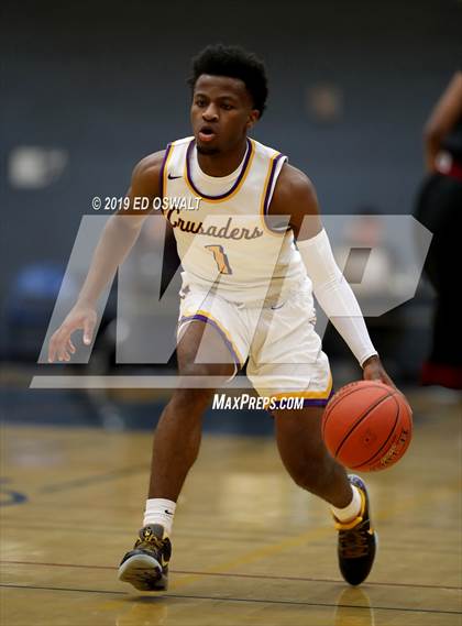 Thumbnail 1 in Archbishop Riordan vs. JSerra Catholic (Nor Cal Tip Off Classic) photogallery.
