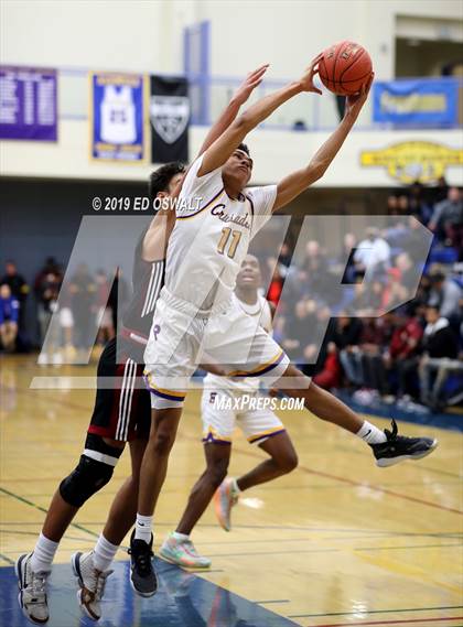 Thumbnail 3 in Archbishop Riordan vs. JSerra Catholic (Nor Cal Tip Off Classic) photogallery.