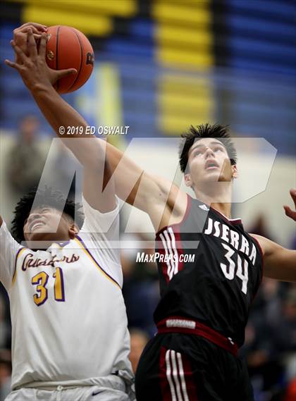 Thumbnail 1 in Archbishop Riordan vs. JSerra Catholic (Nor Cal Tip Off Classic) photogallery.