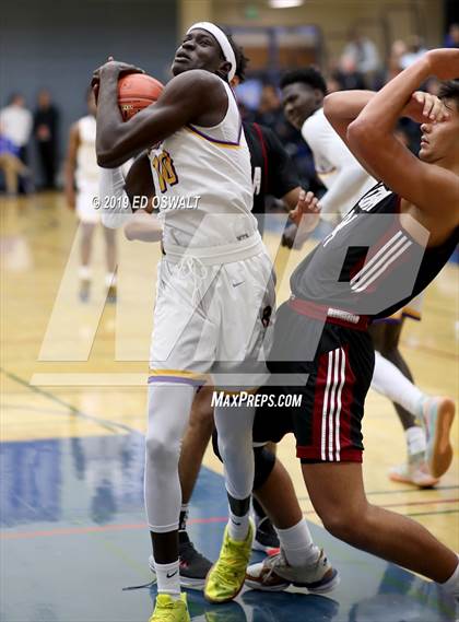 Thumbnail 2 in Archbishop Riordan vs. JSerra Catholic (Nor Cal Tip Off Classic) photogallery.