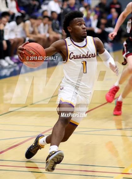 Thumbnail 3 in Archbishop Riordan vs. JSerra Catholic (Nor Cal Tip Off Classic) photogallery.