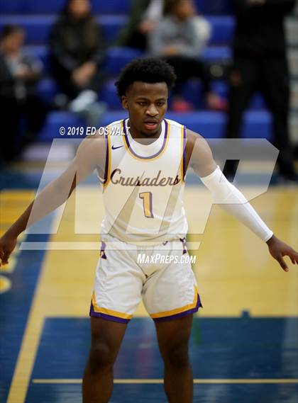 Thumbnail 1 in Archbishop Riordan vs. JSerra Catholic (Nor Cal Tip Off Classic) photogallery.
