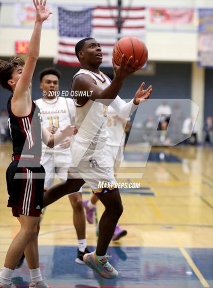 Thumbnail 1 in Archbishop Riordan vs. JSerra Catholic (Nor Cal Tip Off Classic) photogallery.