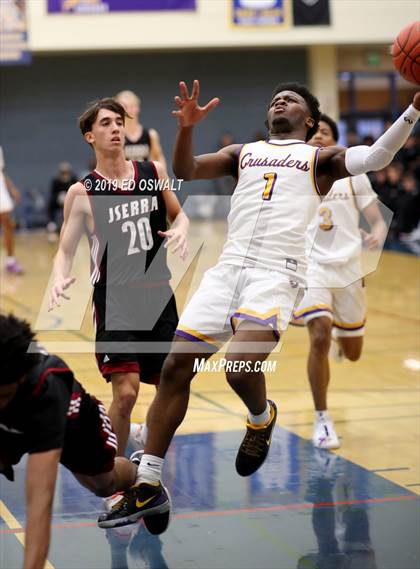 Thumbnail 1 in Archbishop Riordan vs. JSerra Catholic (Nor Cal Tip Off Classic) photogallery.