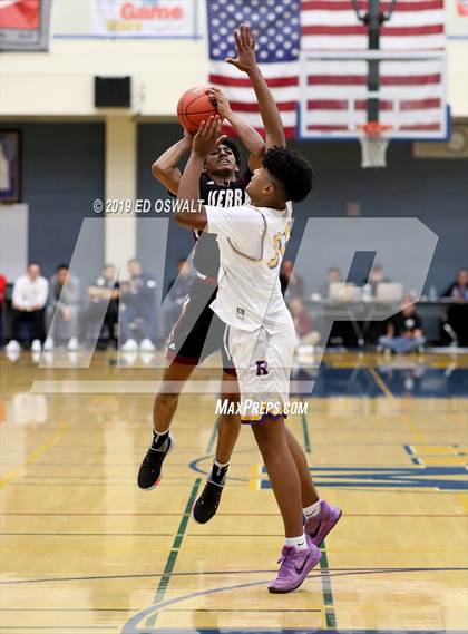 Thumbnail 3 in Archbishop Riordan vs. JSerra Catholic (Nor Cal Tip Off Classic) photogallery.