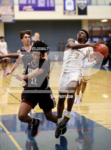 Thumbnail 3 in Archbishop Riordan vs. JSerra Catholic (Nor Cal Tip Off Classic) photogallery.