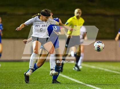 Thumbnail 3 in Del Oro vs. Davis Sr. (CIF SJS Division 1 Final) photogallery.