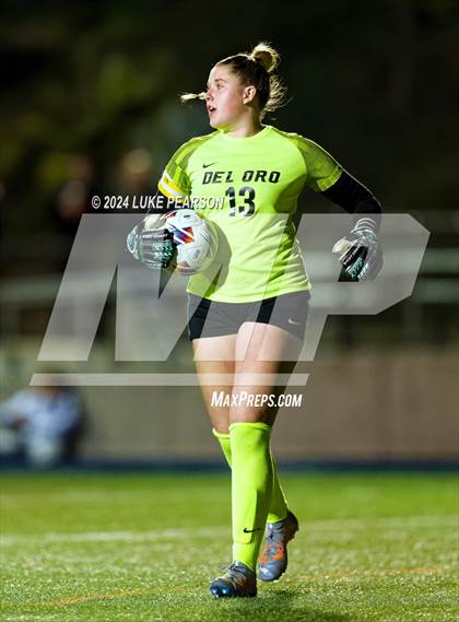 Thumbnail 3 in Del Oro vs. Davis Sr. (CIF SJS Division 1 Final) photogallery.