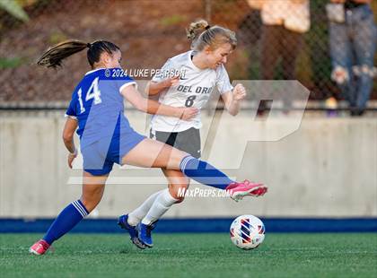 Thumbnail 3 in Del Oro vs. Davis Sr. (CIF SJS Division 1 Final) photogallery.