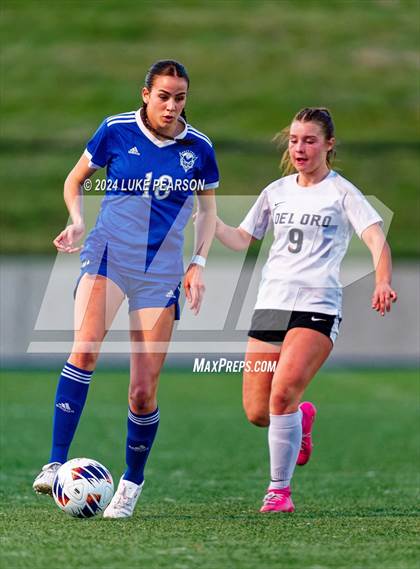 Thumbnail 3 in Del Oro vs. Davis Sr. (CIF SJS Division 1 Final) photogallery.
