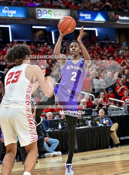 Thumbnail 2 in Fishers vs. Ben Davis (IHSAA 4A Final)  photogallery.