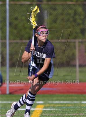 Thumbnail 3 in Wilton @ Hall (CIAC Division I Quarterfinal) photogallery.