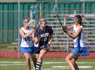 Thumbnail 2 in Wilton @ Hall (CIAC Division I Quarterfinal) photogallery.