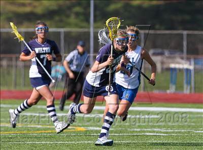 Thumbnail 2 in Wilton @ Hall (CIAC Division I Quarterfinal) photogallery.