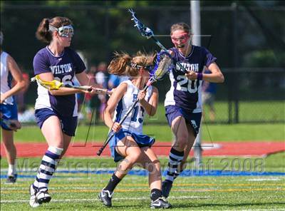 Thumbnail 3 in Wilton @ Hall (CIAC Division I Quarterfinal) photogallery.