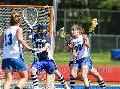 Thumbnail 3 in Wilton @ Hall (CIAC Division I Quarterfinal) photogallery.
