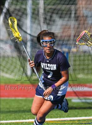 Thumbnail 3 in Wilton @ Hall (CIAC Division I Quarterfinal) photogallery.