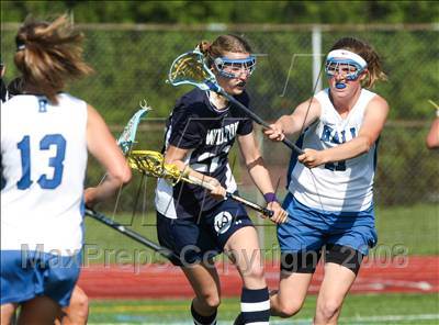 Thumbnail 3 in Wilton @ Hall (CIAC Division I Quarterfinal) photogallery.
