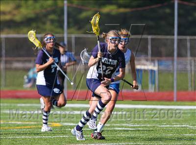 Thumbnail 3 in Wilton @ Hall (CIAC Division I Quarterfinal) photogallery.