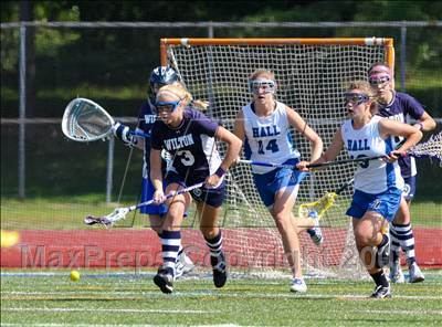 Thumbnail 3 in Wilton @ Hall (CIAC Division I Quarterfinal) photogallery.