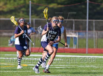 Thumbnail 3 in Wilton @ Hall (CIAC Division I Quarterfinal) photogallery.